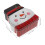 Christmas Tin Candy Box With Lid For Cookies Chocolate Storage 2