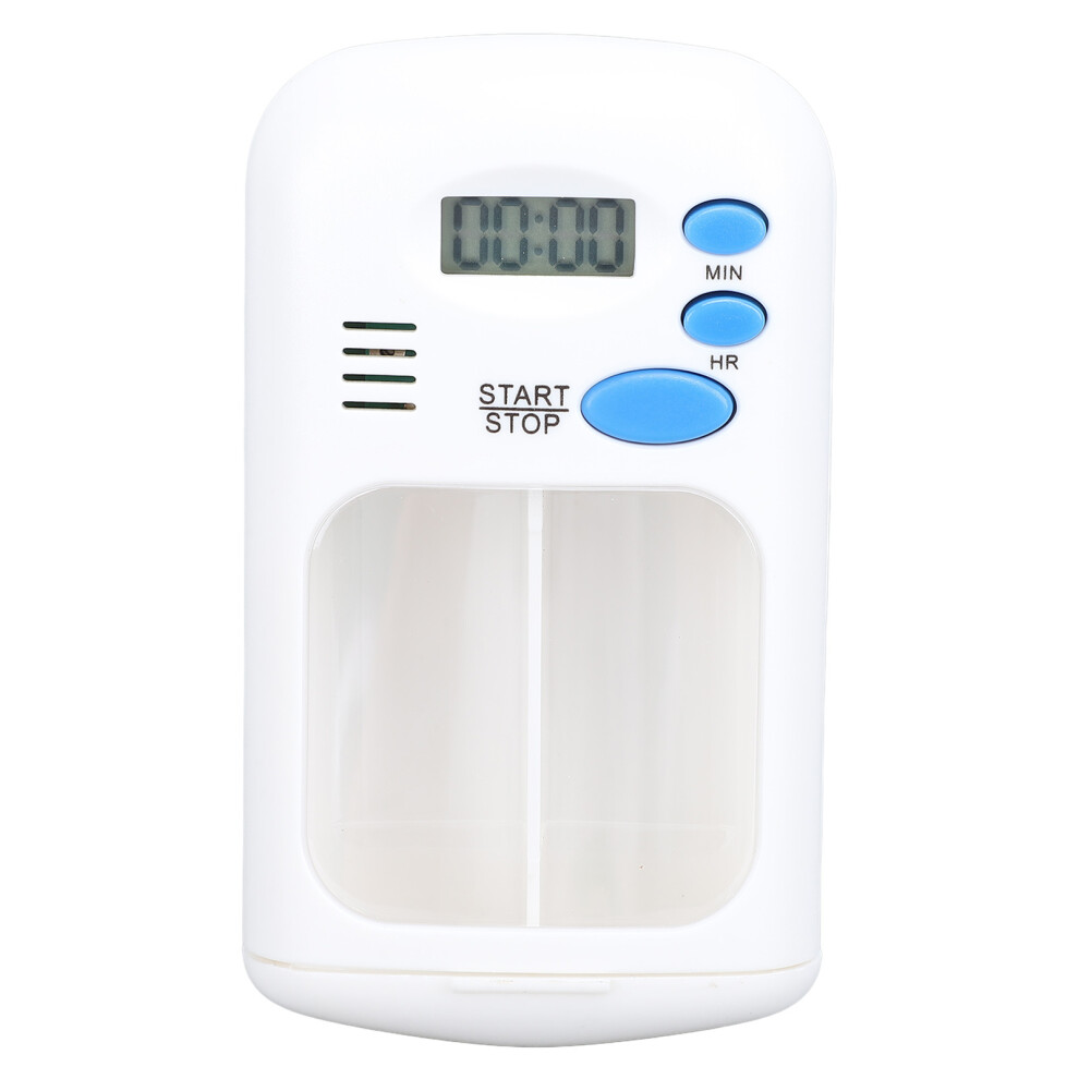 Electronic Medication Dispenser with Alarm LCD Timing Reminder