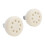 Roller Skate Toe Stops Rubber Lightweight 2pcs 4