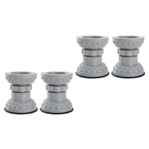 4 Pcs Washing Machine Anti Vibration Pad Shock Absorbing Adjustable 2