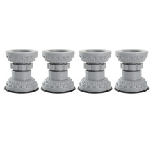 4 Pcs Washing Machine Anti Vibration Pad Shock Absorbing Adjustable