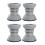4 Pcs Washing Machine Anti Vibration Pad Shock Absorbing Adjustable 4