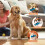 Living And Home Rubber Teething Chew Toy for Dogs 2