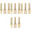 12 Pcs Calligraphy Fountain Pen Nibs Replacement Tips For Students 5