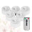 18 Pcs Smokeless Electronic Candle Light For Home - Warm White 11