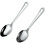 10 Pcs Long Handle Slotted Spoon Stainless Steel Serving Utensil 1