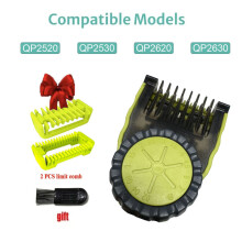 NIEUWE opzetkambeschermers voor Philips One Blade QP2520 QP2530 QP2620 QP2630 scheerapparaat, 4 stuk