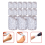 800 Pcs Sanding Rings Bands For Nail Art Manicure 9