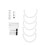 5 Pcs Pool Cover Holder 43cm U Shaped Solar Blanket Hook 2