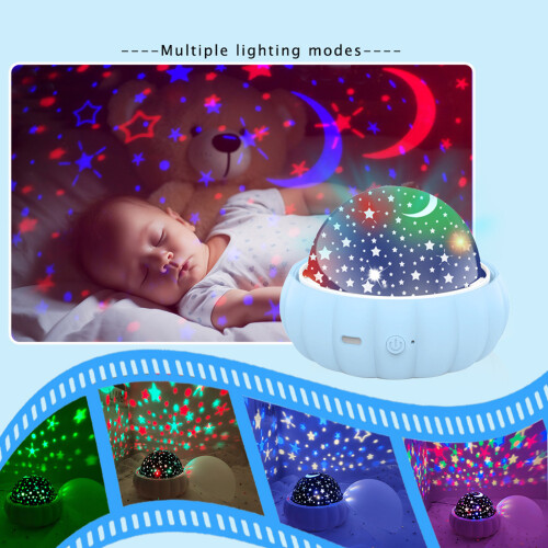Night Light Star Projector for Kids Bedroom Ceiling Lamp 2