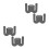 4 Pcs Wall Mounted Slipper Holder Bathroom Shoe Rack Organizer 9