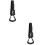2 Pcs Adjustable Automotive Safety Handle For Elderly Black 9