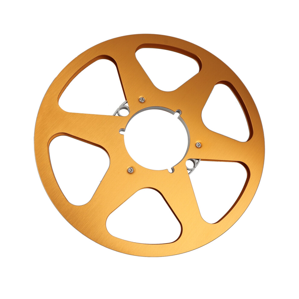 Universal 10.5In Empty Takeup Reel Aluminum For 1/4 Revox Studer Gold 4931352018183
