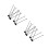 8 Pcs Mini Flag Holder: Solid Flagpole Base For Desk Table Indoor Use 5