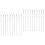 20 Pcs Twisted Clear Pendant Decoration 6