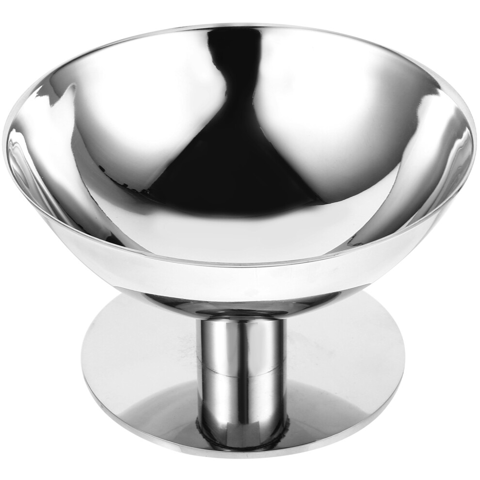 3Pcs Ice Cream Cup High Base Stainless Dessert And Fruit Salad Cup-image-OPC-PKXS62X-NEW
