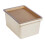 Stackable Plastic Storage Bin with Lid for Pantry Bedroom Bathroom 3