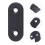 24 Pcs Flat Metal Corner Brackets For Shelves Mending 10
