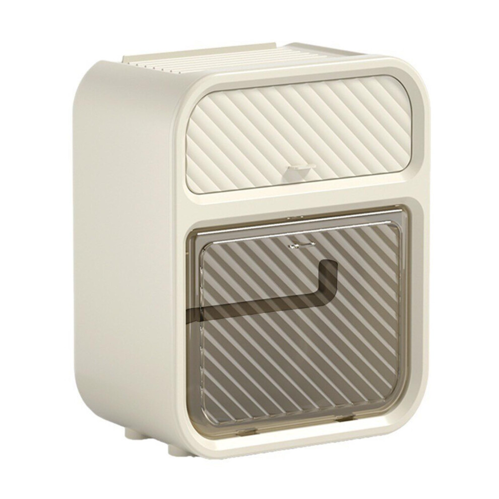 Toilet Roll Holder Hole Free Double Layer Wall Mounted-image-OPC-PKXS6DY-NEW