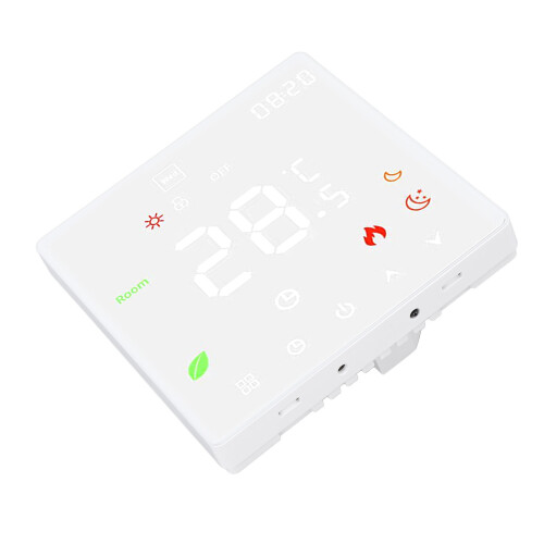 Smart Thermostat Touch Screen Programmable Floor Heating 90-240V 2