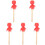 5Pcs Wooden Handle Felt Drum Mallet For Percussion Instruments 4