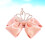 dreidimensionaler bogen-haarreif mit krone für kinder (pink) 7