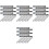 48 Pcs Quilting Ruler Measurement Sewing Gauge For Beginner Knitting 3