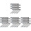 48 Pcs Quilting Ruler Measurement Sewing Gauge For Beginner Knitting 2