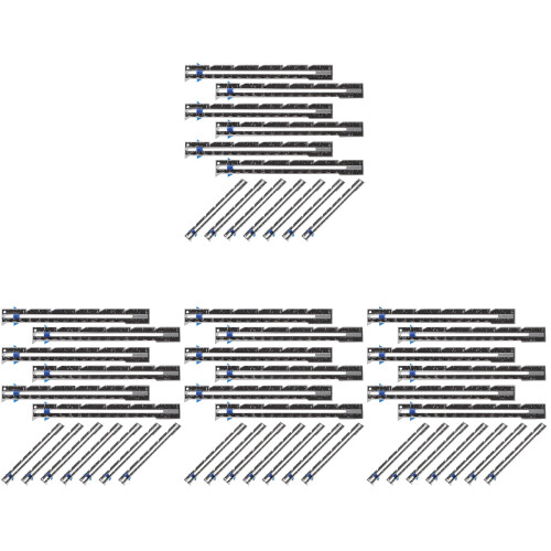 48 Pcs Quilting Ruler Measurement Sewing Gauge For Beginner Knitting 1