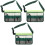 3Pcs Utility Waist Pouch Belt Adjustable Reflective Carpenter 5