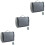 3Pcs Curling Iron Organizer Bag For Styling Tools Storage 5