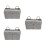 3Pcs Oxford Cloth Hanging Pouch Multipurpose Bedside Storage Bag 2
