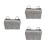3Pcs Oxford Cloth Hanging Pouch Multipurpose Bedside Storage Bag 7