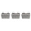 3Pcs Oxford Cloth Hanging Pouch Multipurpose Bedside Storage Bag 3