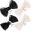2 paar schleifenschuhclips mit kunstperlen, abnehmbar, basteln 1