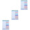 3Pcs Practical Planner Notepad Tear-Off Pad For Daily Schedule 7