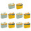 10 Pcs Plastic Ice Cream Molds And Popsicle Making Tools For Home 6