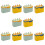 10 Pcs Plastic Ice Cream Molds And Popsicle Making Tools For Home 8
