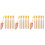 3Pcs 8Pcs Bamboo Toothbrush Wooden With Bristles 11