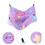 3Pièces Violet Suspendu Pour Hamsters Ecureuils Doux 11