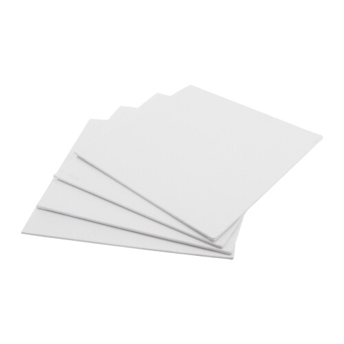 8 Pcs Artist Canvas Panel Boards 20X20Cm White Painting Board 1
