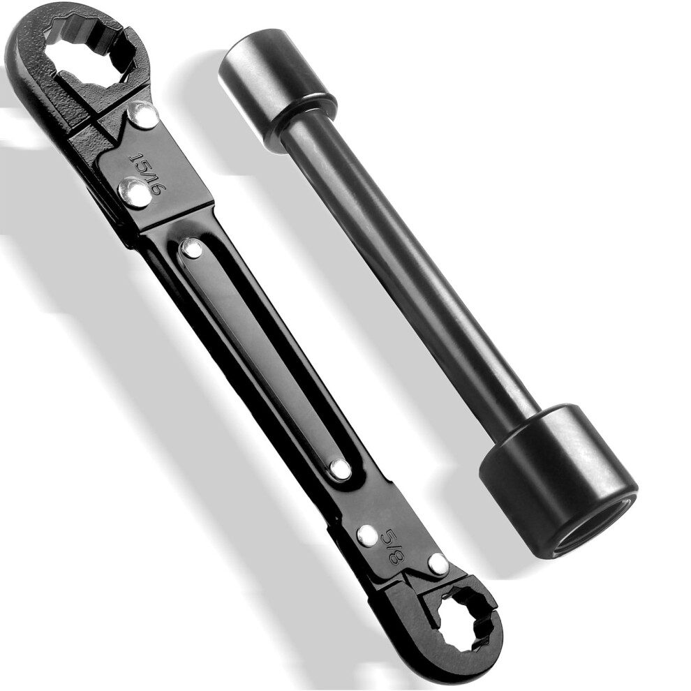 Angle Stop Wrench High Efficiency Double Ended Plumber Spanner 609610703990