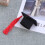mini gradhut mit quasten und flaschendeckel rot 4