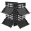 2 Sets Wall Mounted Bathroom Slipper Rack Shoe Hanging Organizer 1