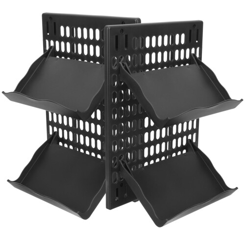 2 Sets Wall Mounted Bathroom Slipper Rack Shoe Hanging Organizer