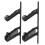 2 Sets Wall Mounted Bathroom Slipper Rack Shoe Hanging Organizer 3