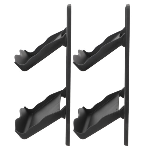 2 Sets Wall Mounted Bathroom Slipper Rack Shoe Hanging Organizer 2