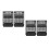 2 Sets Wall Mounted Bathroom Slipper Rack Shoe Hanging Organizer 10