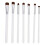 7- . Lidschattenpinsel-Set, - und Mischpinsel für Make-up 4