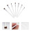 7- . Lidschattenpinsel-Set, - und Mischpinsel für Make-up 7
